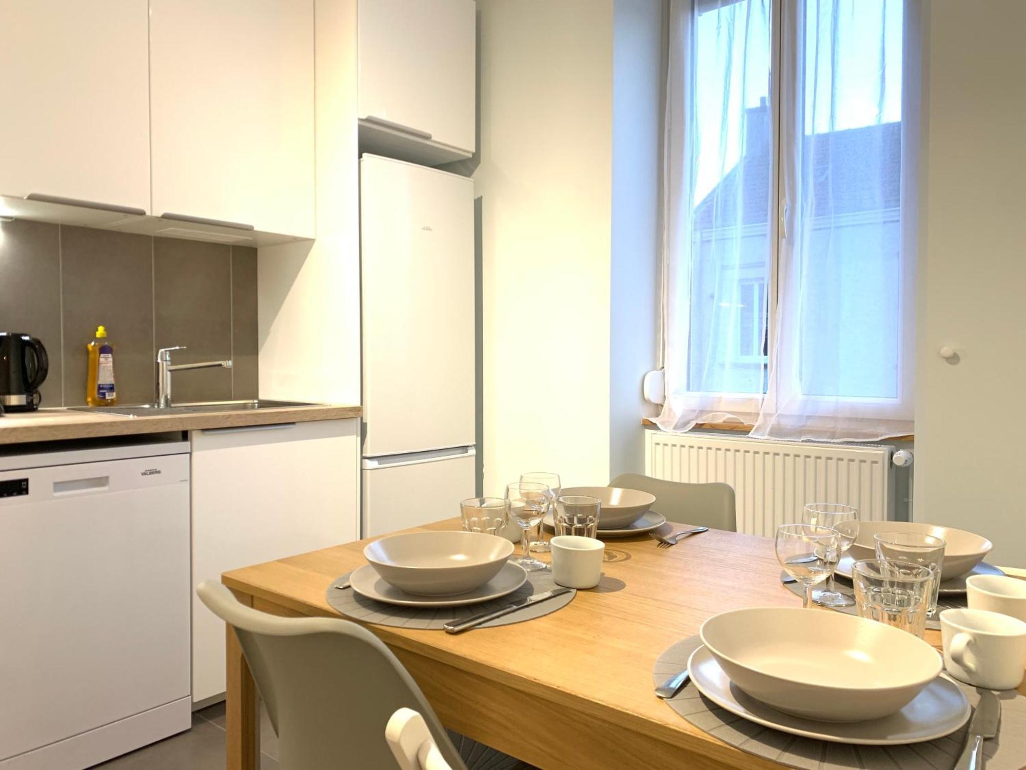 Appartement Appart'village Centre - Parking Facile - Bus Gare Tgv 17 Min