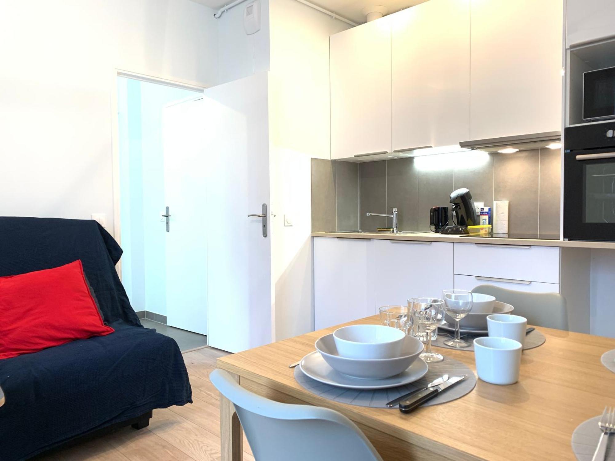 Appartement Appart'village Centre - Parking Facile - Bus Gare Tgv 17 Min Le Creusot