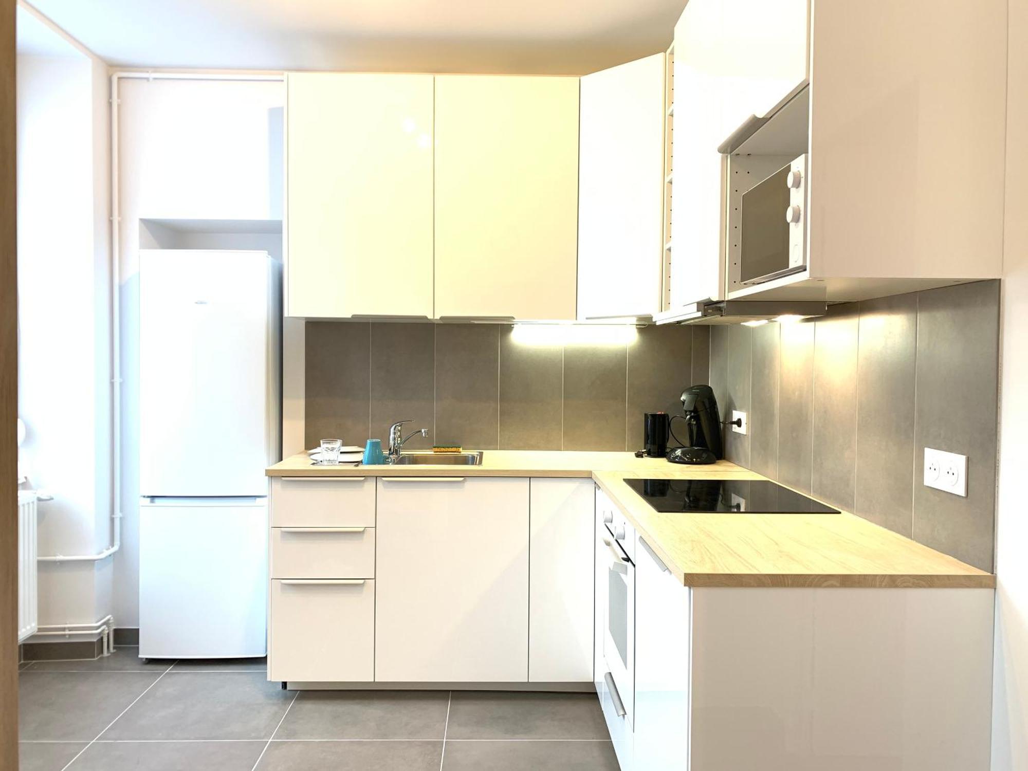 Appart'village Centre - Parking Facile - Bus Gare Tgv 17 Min Appartement
